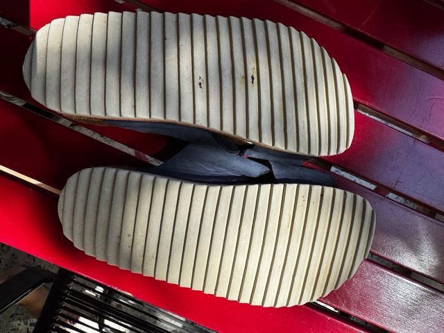 Sandalias Zara niño azul marino t 29