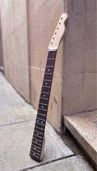 Mástil Telecaster: arce y Rosewood