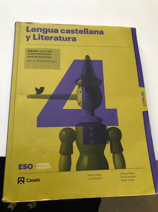Lengua castellana y Literatura 4 ESO LOMLOE
