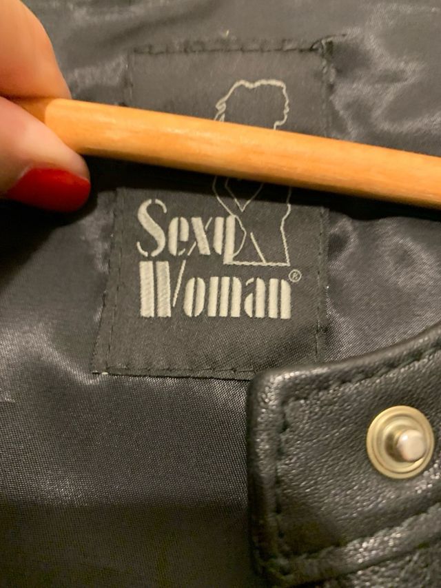 Giacca bomber nera in pelle