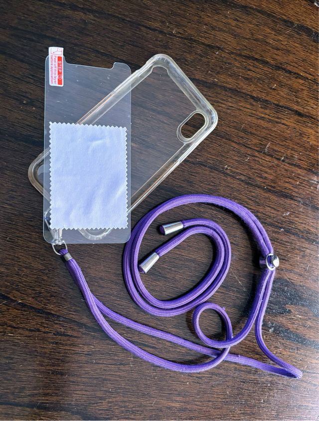Funda iPhone X + protector