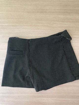 Falda pantalón Zara S - Negra
