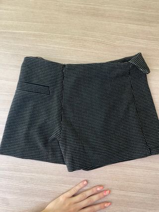 Falda pantalón Zara S - Negra