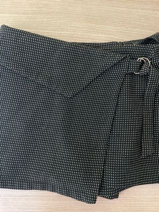 Falda pantalón Zara S - Negra
