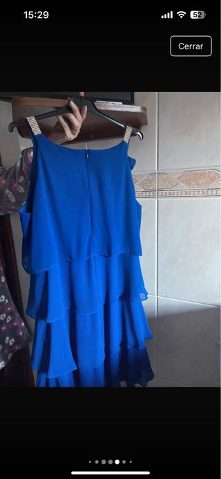 Vestido azul preciado