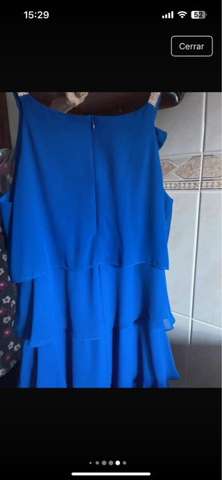 Vestido azul preciado