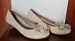 Wonders zapatos piel beige 36