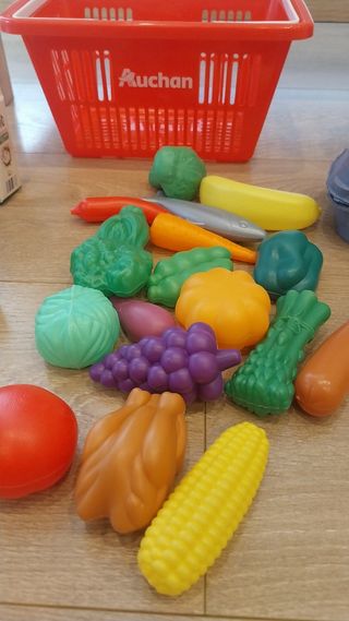 Cocina juguete niños madera + UTENSILIOS 