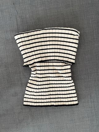 Top Bershka rayas