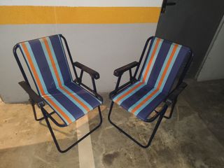 2 Sillas Plegables - Playa/Campo