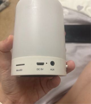 Altavoz Bluetooth Portátil Blanco