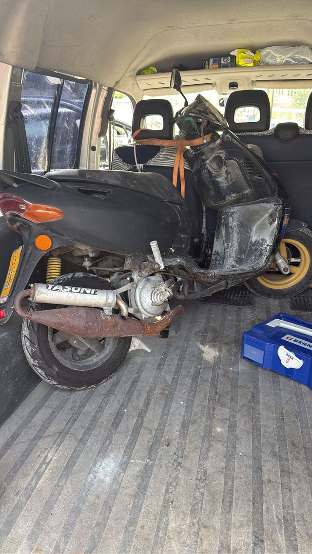 Despiece Aprilia Sonic: Motor y Escape