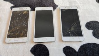 3 Teléfonos Samsung-Huawei Rotos