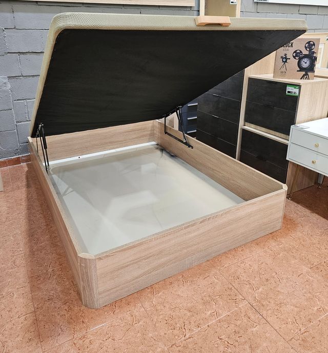 Canapé Matrimonial Blanco - Madera