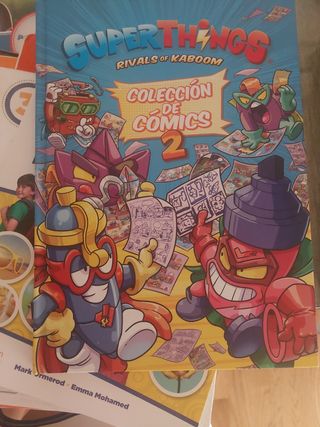 Libro Coleccionista Cómics Superthings - MAX - ...