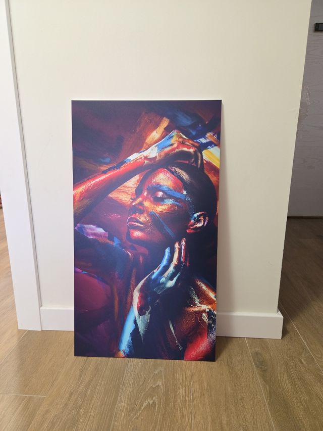 Cuadro mujer - Arte multicolor