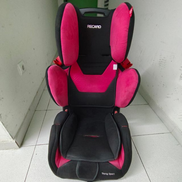 Silla coche Recaro Young Sport rosa