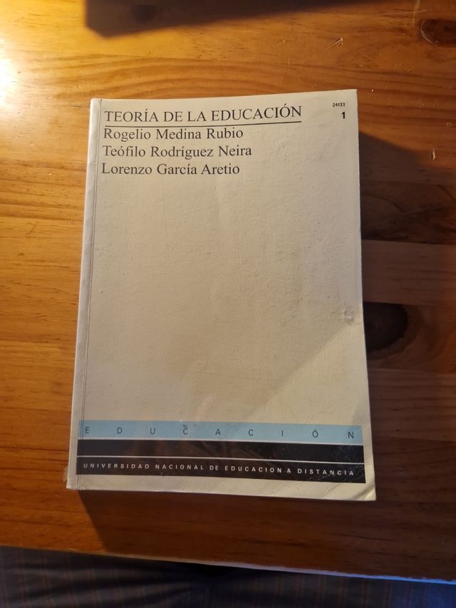 Teoría de la Educación I