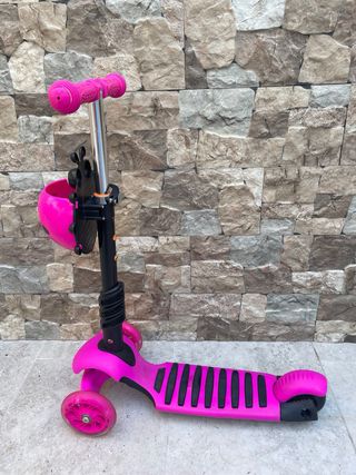 Patinete infantil rosa