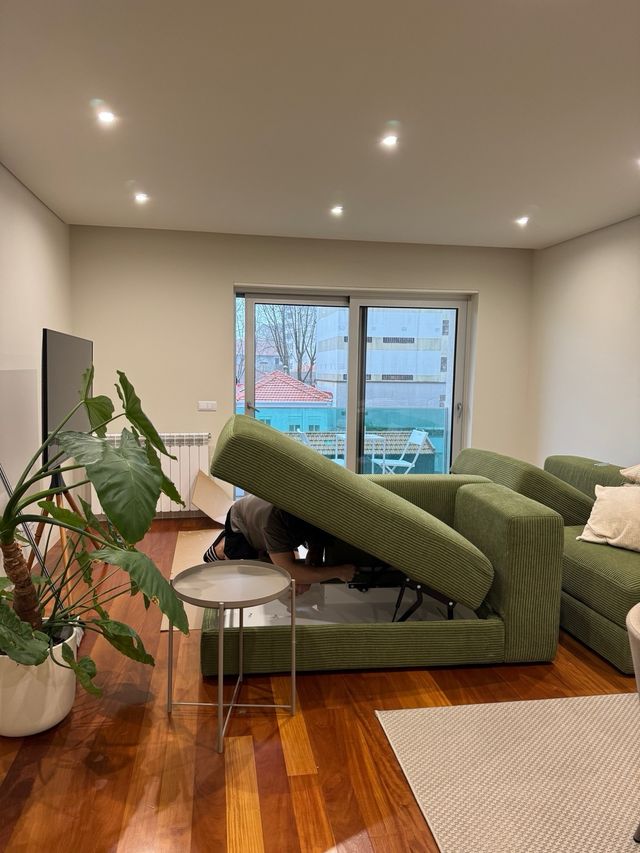 Sofá Jattebo Ikea - Verde Oliva