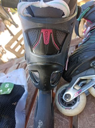 Patines en línea Oxelo FIT5 + set de protecciones