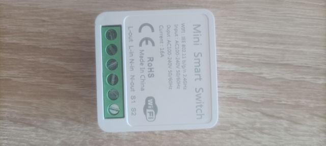 Relés wifi control luces con Google Home o Alexa