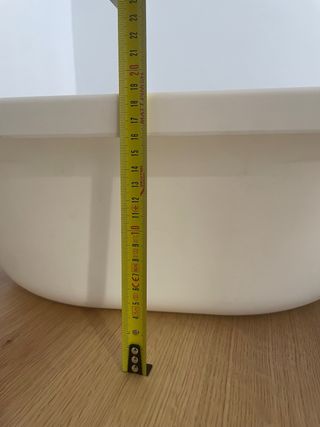 Bañera bebé 74x45x19 cm