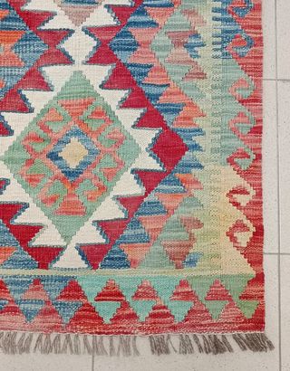 Tappeto Kilim afgano 201x69cm