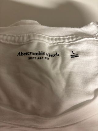 Maglietta Abercrombie & Fitch L bianca