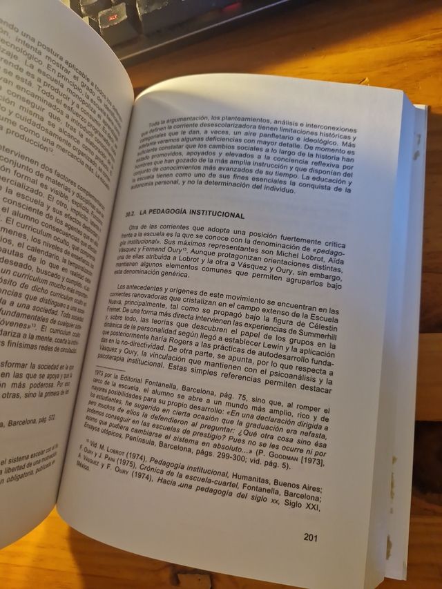 Teoría de la Educación II