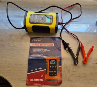 Cargador batería FOXSUR 12V 5A