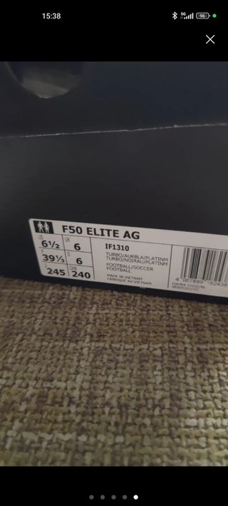 Adidas F50 Elite AG - Botas Fútbol