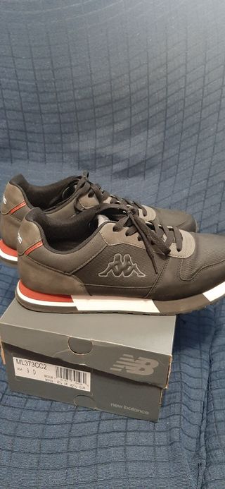 Zapatillas Kappa grises y negras talla 42,5