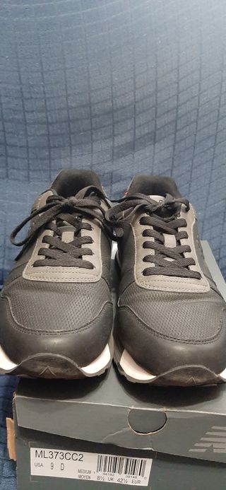 Zapatillas Kappa grises y negras talla 42,5