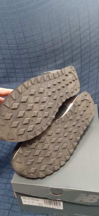 Zapatillas Kappa grises y negras talla 42,5