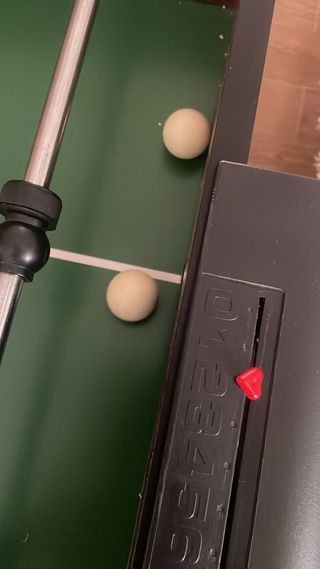 Mesa futbolín, multijuegos 