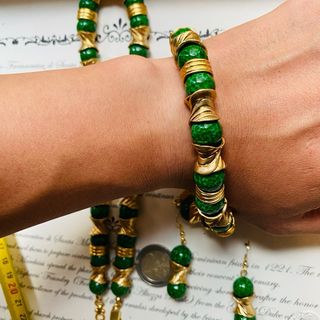 Collana, braccialetto e orecchini