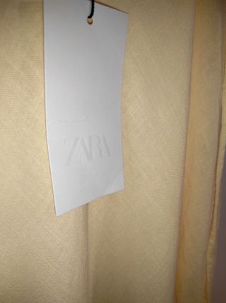 Vestido Zara amarillo talla S