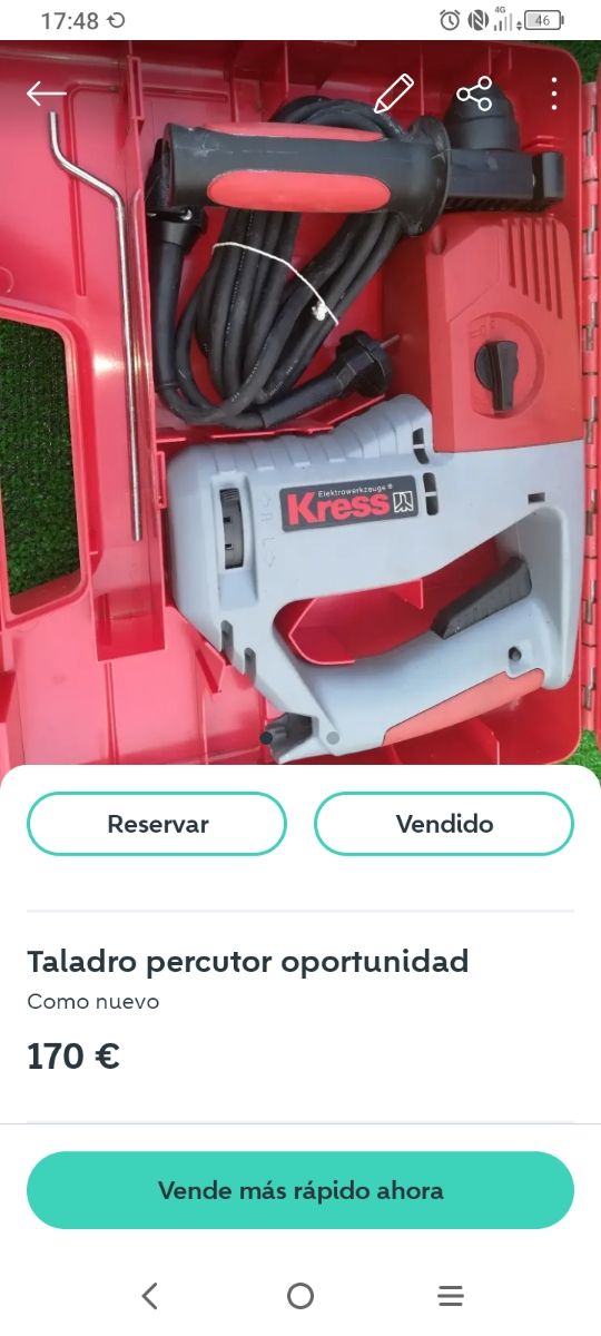 Taladro percutor Kress