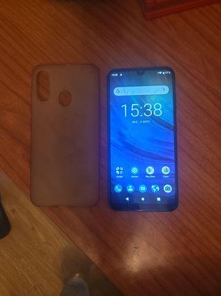 ZTE móvil azul