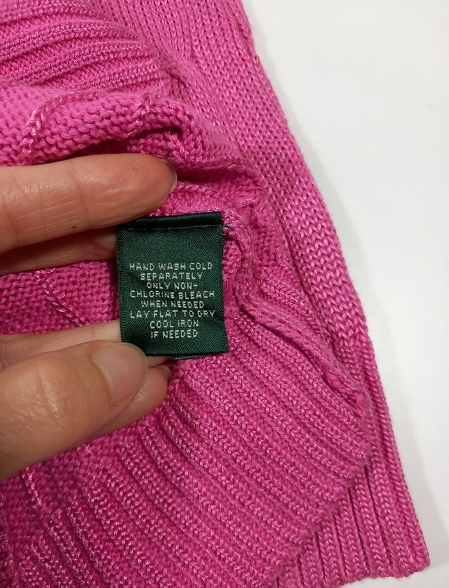 Jerséi Ralph Lauren rosa talla S