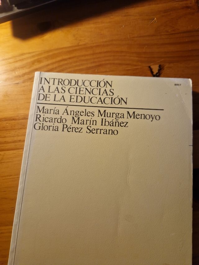 Introduccion a las ciencias de la educacion