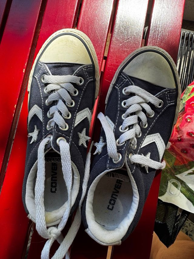 Zapatillas Converse azules niños talla 29