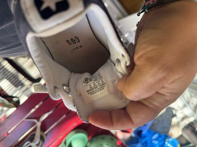 Zapatillas Converse azules niños talla 29