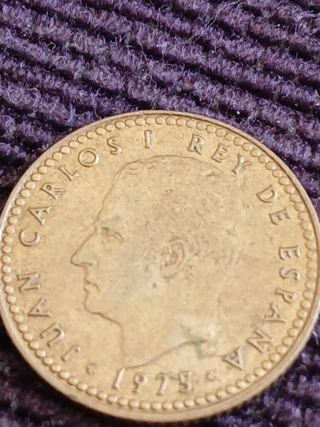 Moneda antigua 1 peseta España