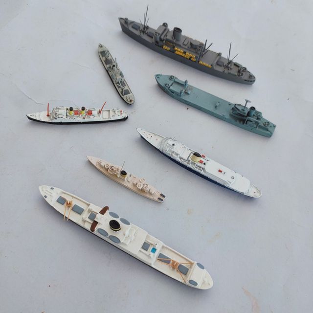 Navios mercantes e cruzadores Plomo vintage