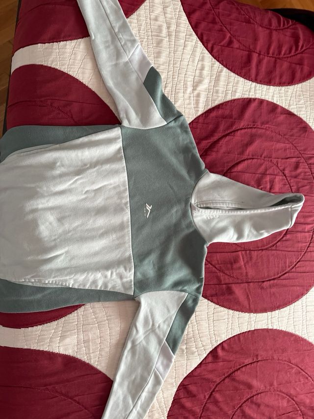 Sudadera Tenth - Verde azulado y blanco