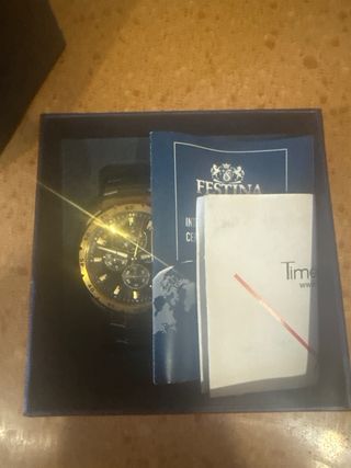 Festina F2056214 - Reloj cronógrafo dorado