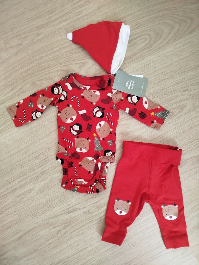 Ropa Navidad Bebé Recién Nacido H&M