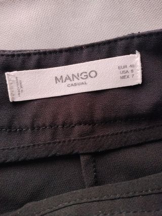 Shorts negros Mango
